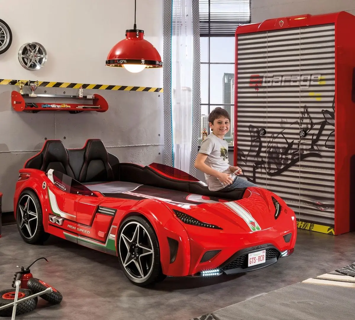 Кровать Cilek Champion Racer GTS 20.02.1350.00 Red (99x191) - 7