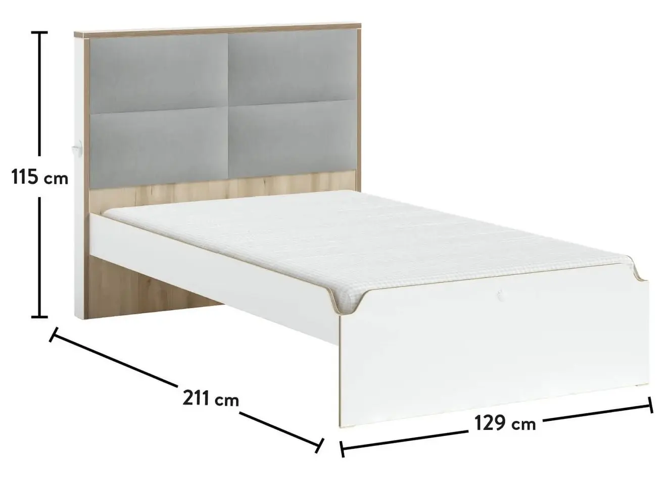 Pat Cilek Modera 20.50.1315.00 120x200 (Gray/White) - 5