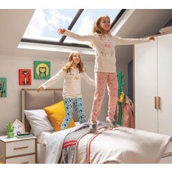 Кровать Cilek Modera 20.50.1707.00 100x200 (Gray/White) Thumb