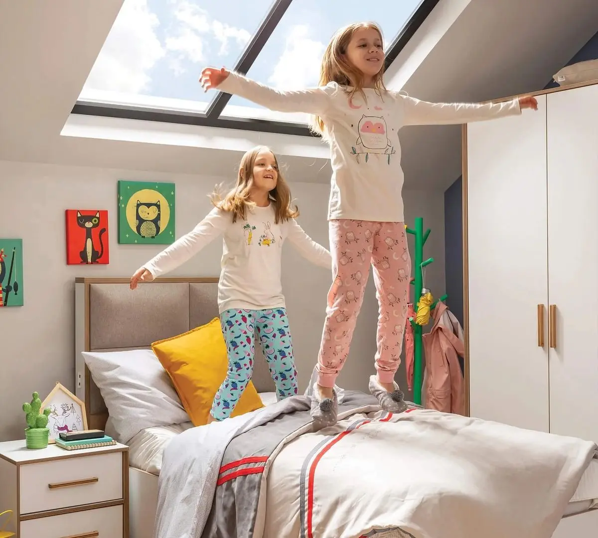 Кровать Cilek Modera 20.50.1707.00 100x200 (Gray/White) - 3