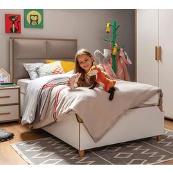 Кровать Cilek Modera 20.50.1707.00 100x200 (Gray/White) Thumb