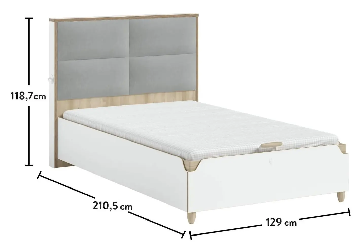 Pat Cilek Modera 20.50.1708.00 120x200 (Gray/White) - 4