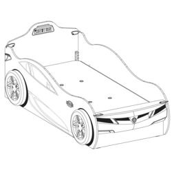 Pat Cilek Racecup 90x180/190 (White) Thumb