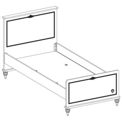 Кровать Cilek Romantica 20.21.1312.00 (120x200) Thumb