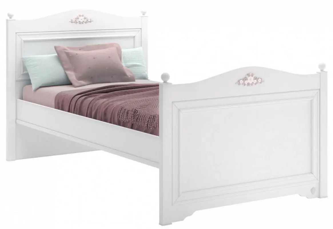 Кровать Cilek Rustic 20.72.1303.00 White (120x200)