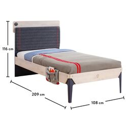 Pat Cilek Trio Line 20.40.1310.00 100x200 (Blue/Wood) Thumb