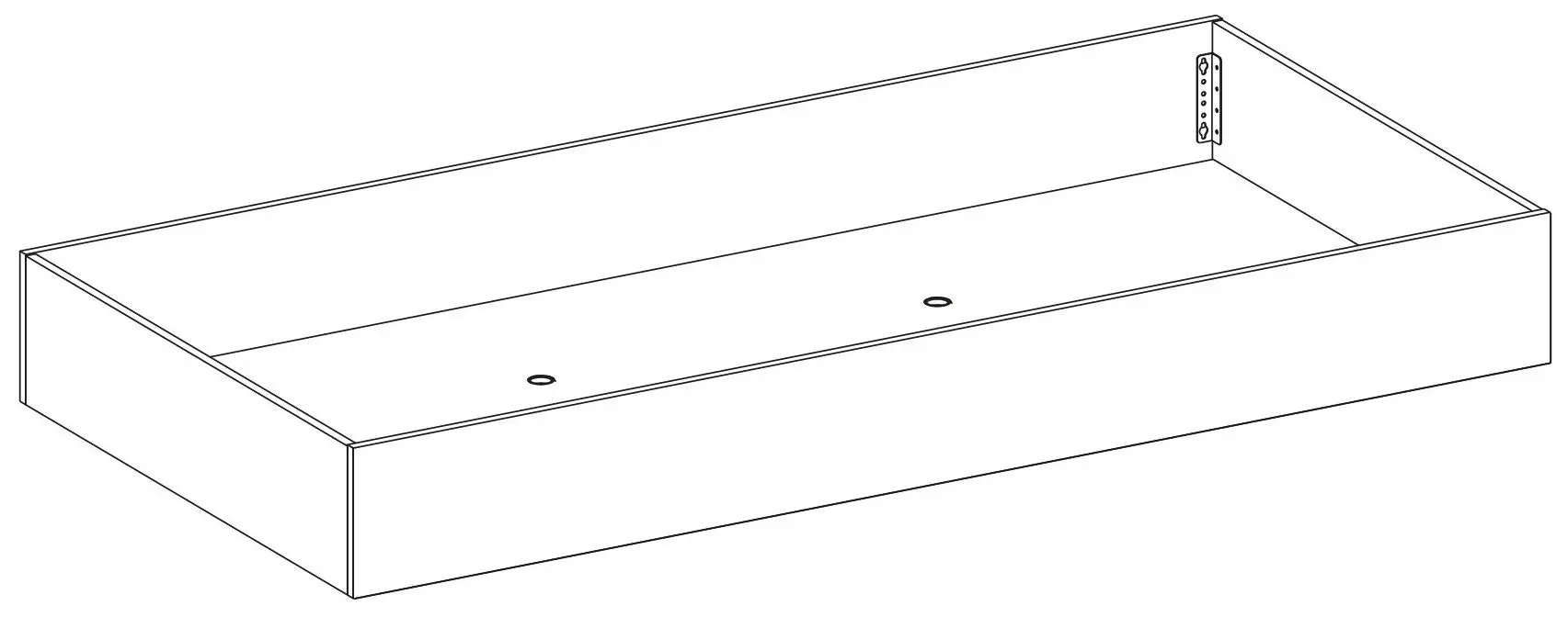 Выдвигающаяся нижняя часть Cilek Black 20.58.1302.00 (90x190) - 3