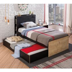 Выдвигающаяся нижняя часть Cilek Black 20.58.1302.00 (90x190) Thumb