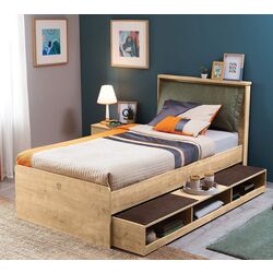 Pat inferior extensibil cu rafturi Cilek Mocha 20.30.1308.00 (90x190) Thumb