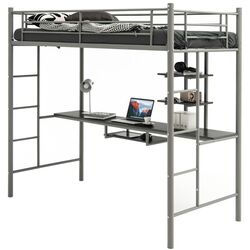 Кровать-чердак Costway HU10237SR (Silver) Thumb