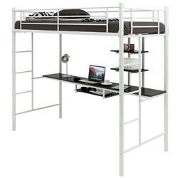 Кровать-чердак Costway HU10237WH (White) Thumb