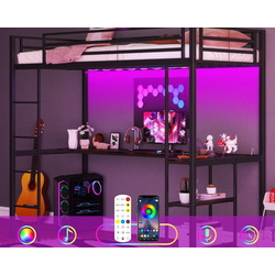 Pat supraetajat Costway HU10741DK (Black) Thumb