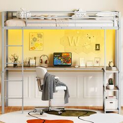 Pat supraetajat Costway HU10741SR (Silver) Thumb