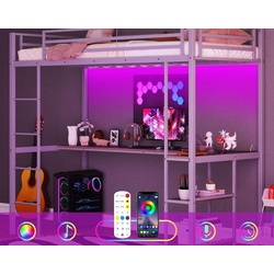 Pat supraetajat Costway HU10741SR (Silver) Thumb