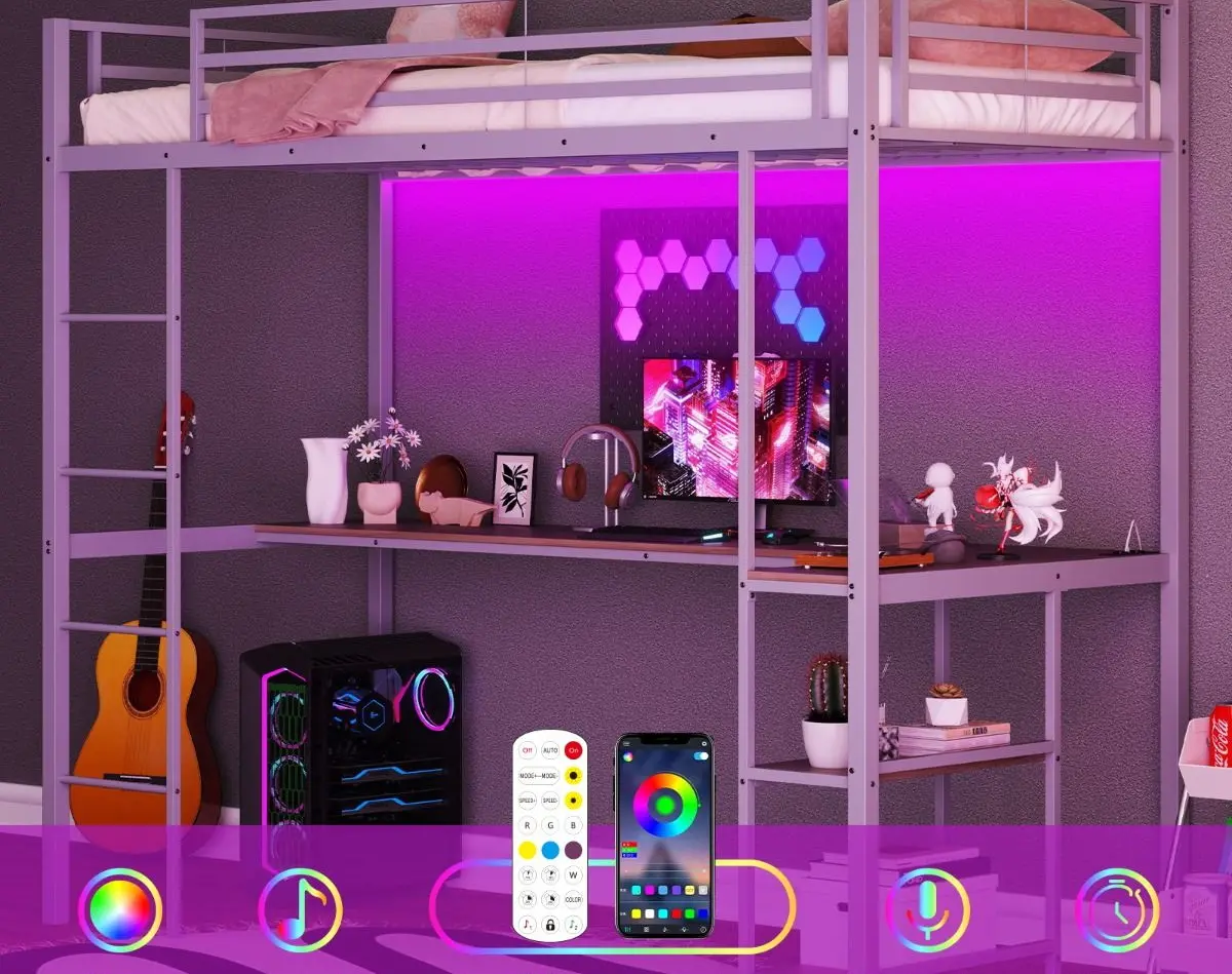 Pat supraetajat Costway HU10741SR (Silver)