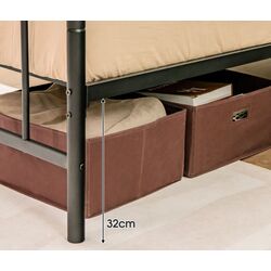 Кровать Costway HU10281DK (Black) Thumb