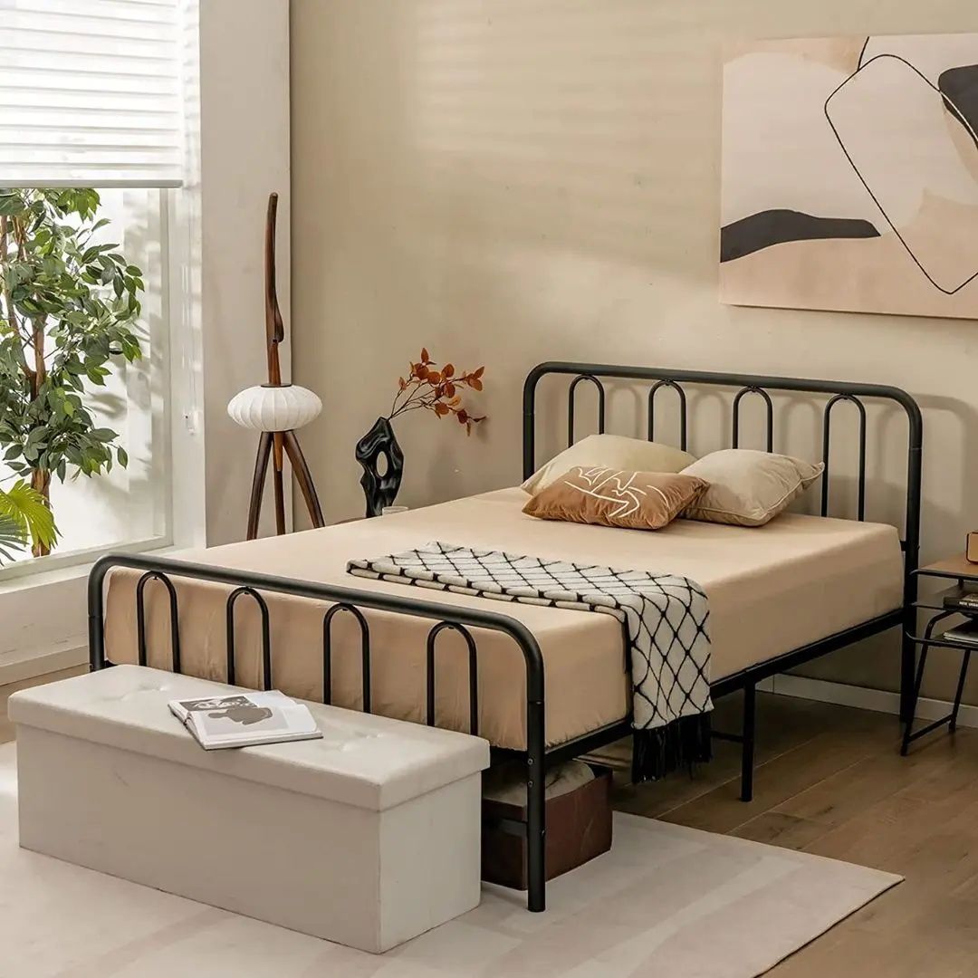 Кровать Costway HU10281DK (Black)