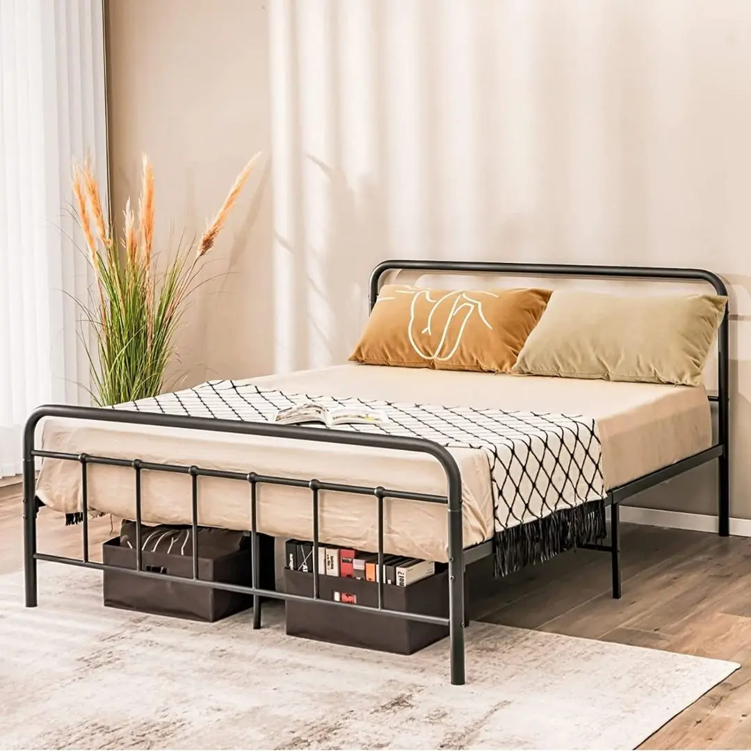 Кровать Costway HU10284DK (Black)