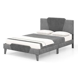 Кровать Costway HU10449GR-D (Grey) Thumb