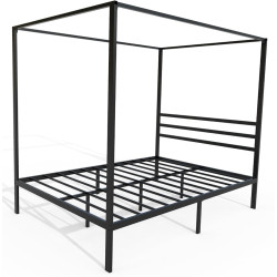 Кровать Costway HU10781DK-D (Black) Thumb