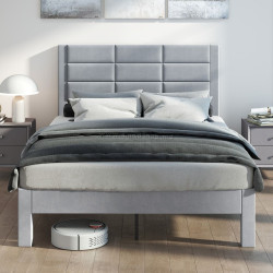 Pat Costway HU10876GR 140x200 (Grey)