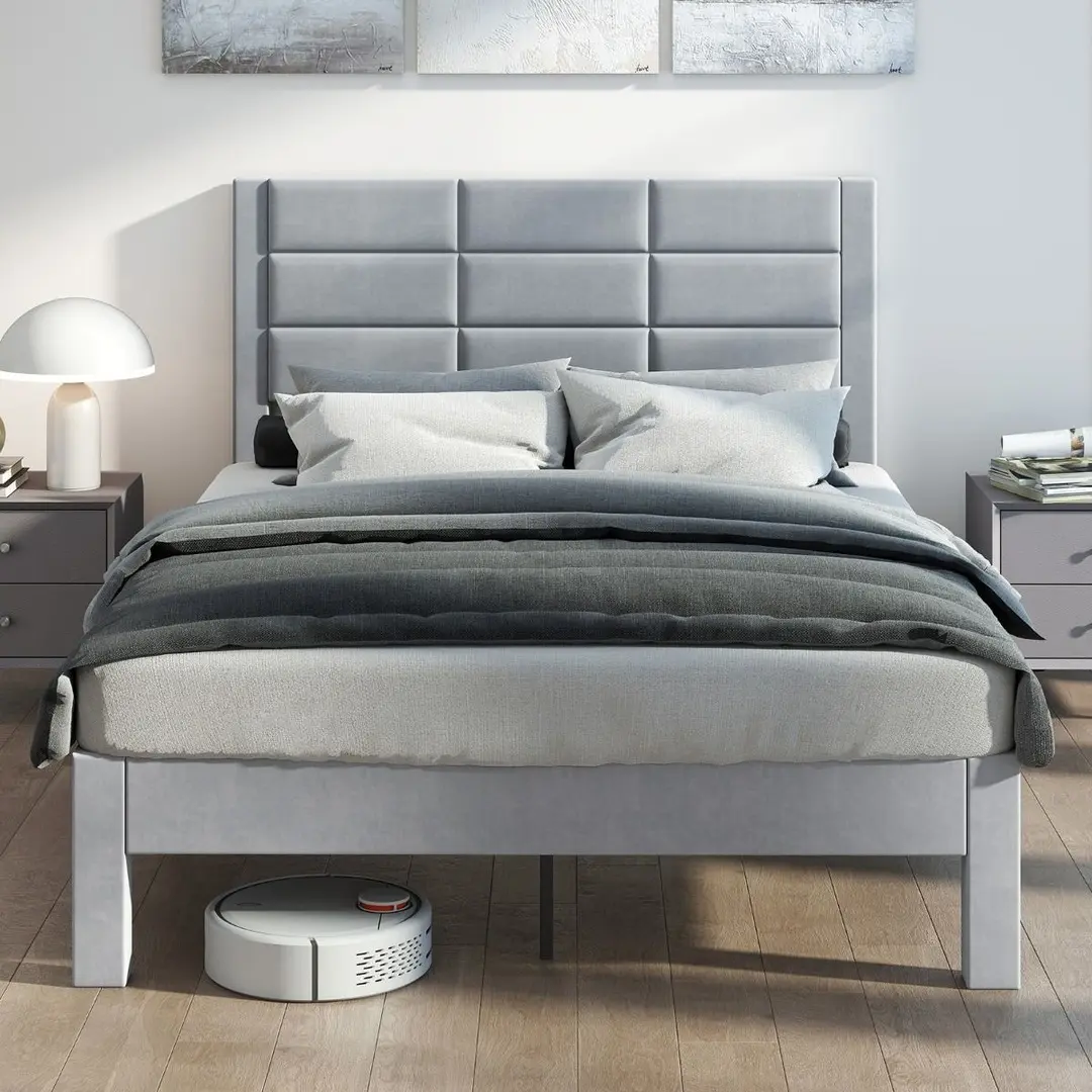 Pat Costway HU10876GR 140x200 (Grey)