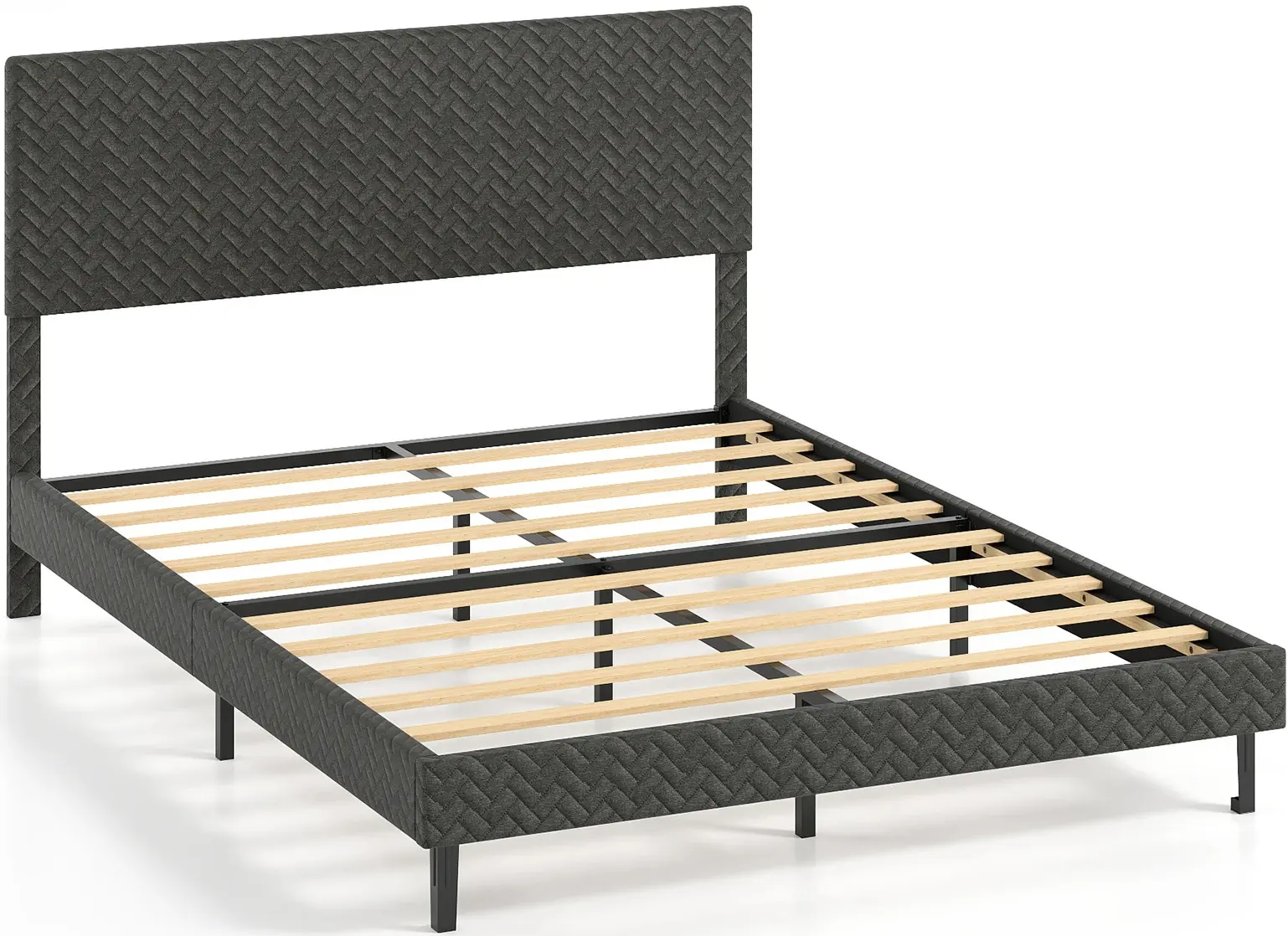 Pat Costway HU11098DE-KGR 160x200 (Grey) - 2