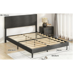 Pat Costway HU11098DE-KGR 160x200 (Grey) Thumb