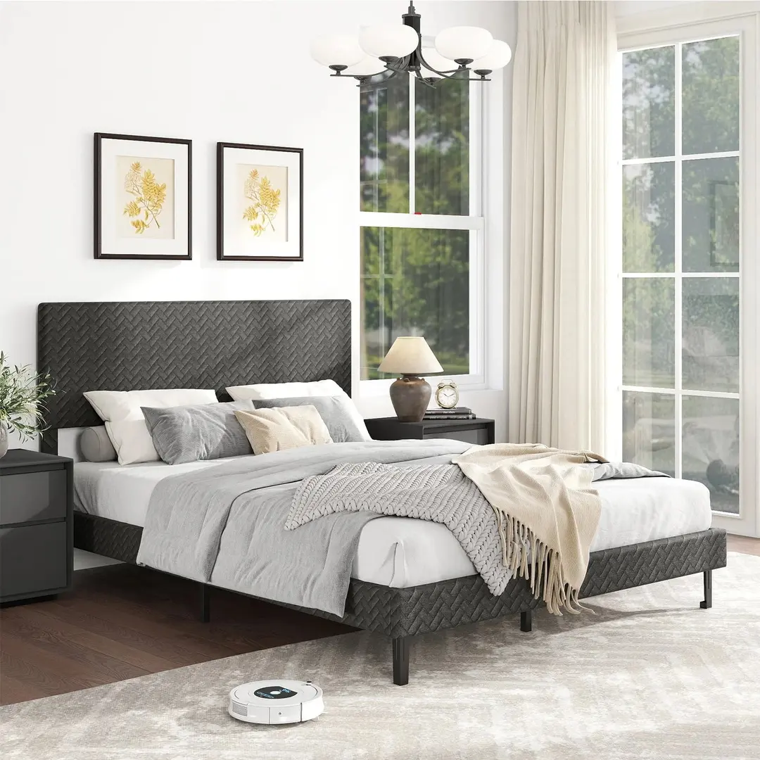 Pat Costway HU11098DE-KGR 160x200 (Grey)