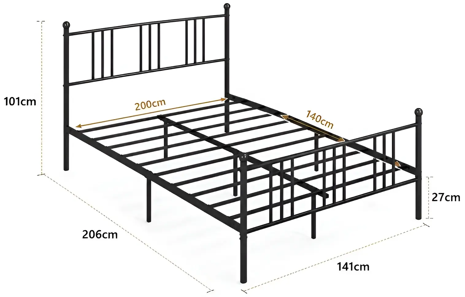 Pat Costway HU11453DE-DDK (Black) - 3