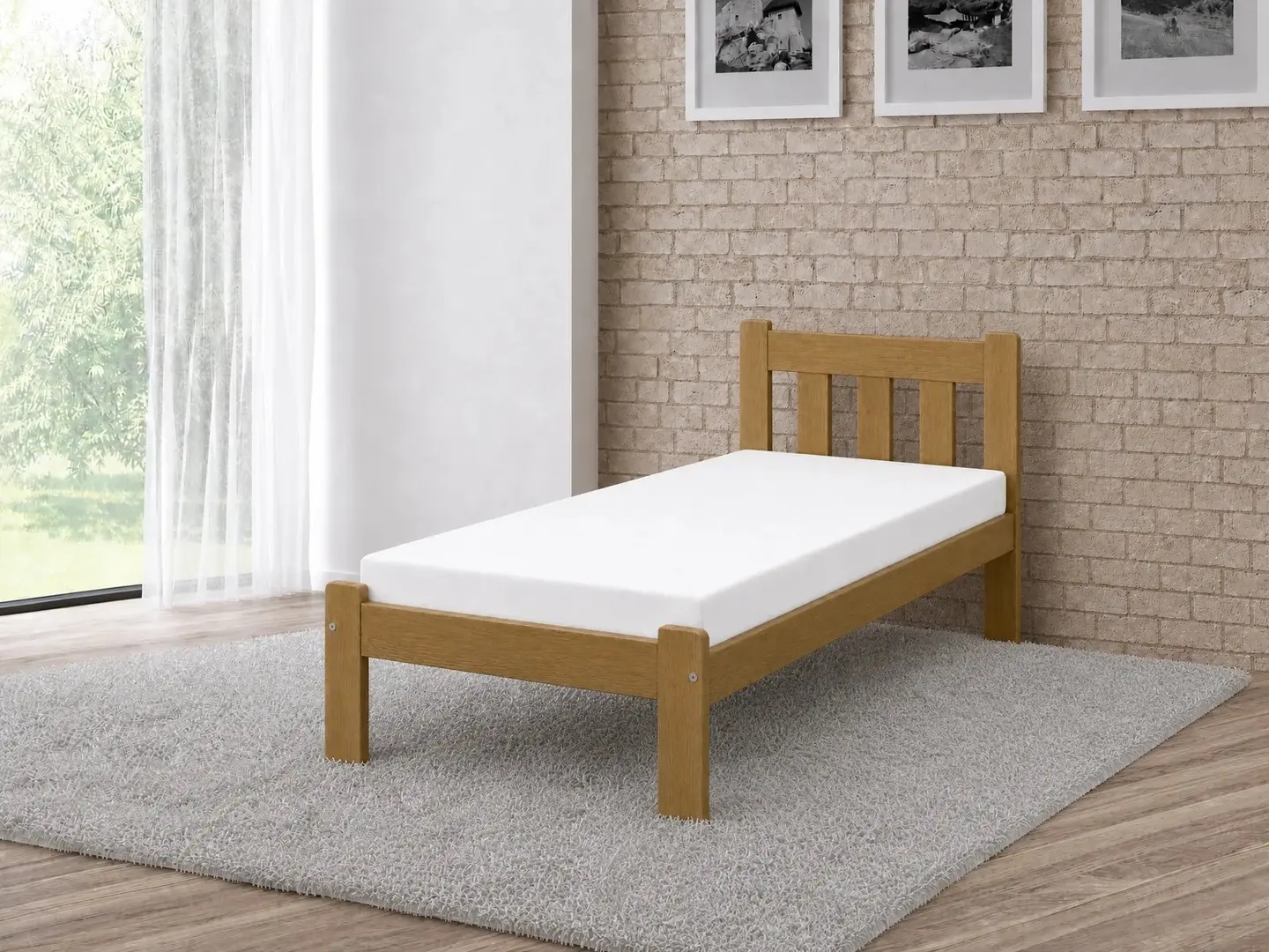 Кровать Drewmax Brita D 90x200