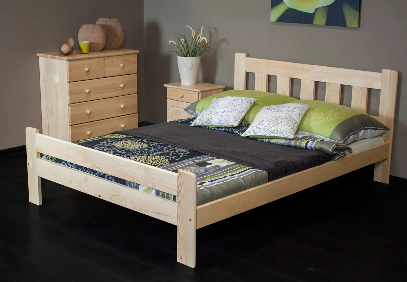 Кровать Drewmax Greta D 140x200 - 6
