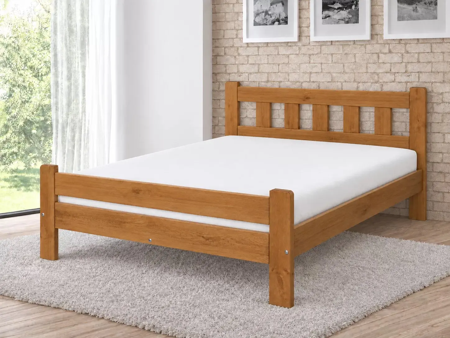 Кровать Drewmax Greta D 140x200 - 7