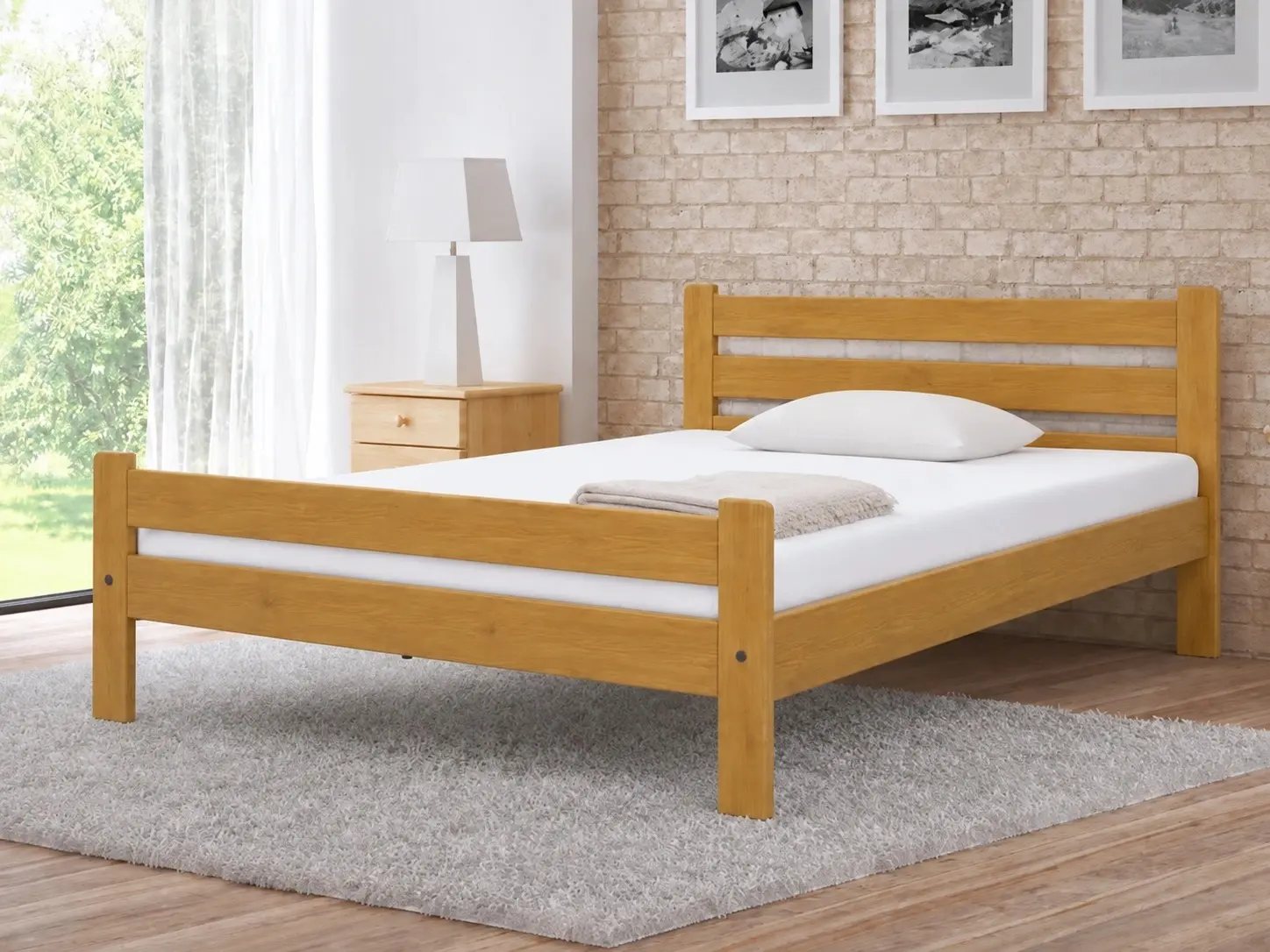Кровать Drewmax Neli D 140x200