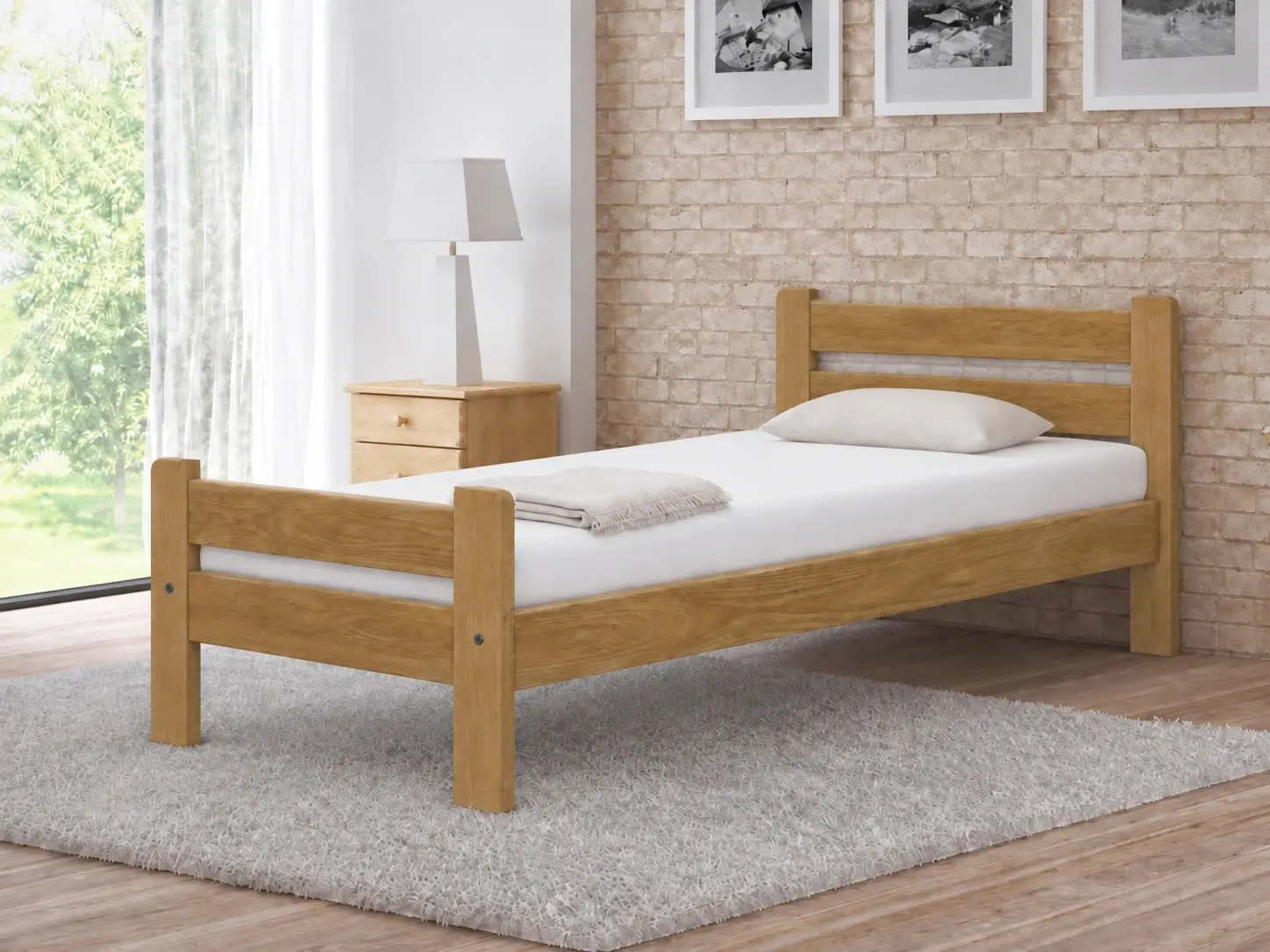 Кровать Drewmax Neli D 90x200