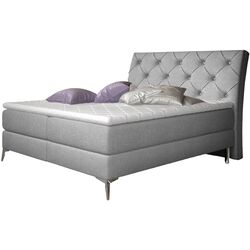 Pat Eltap Adel Sawana 21 cu mecanism de ridicare 180x200 (Gray)