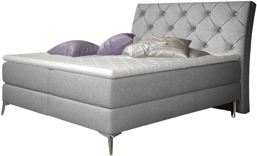 Pat Eltap Adel Sawana 21 cu mecanism de ridicare 180x200 (Gray)