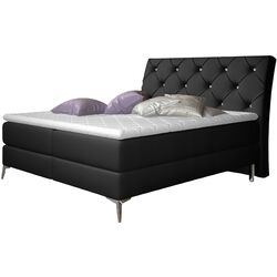 Pat Eltap Adel Soft 11 cu mecanism de ridicare 180x200 (Black)