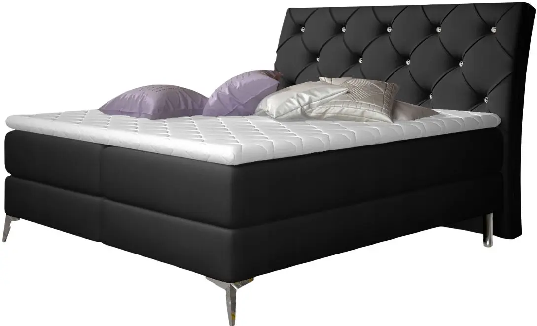 Pat Eltap Adel Soft 11 cu mecanism de ridicare 180x200 (Black)