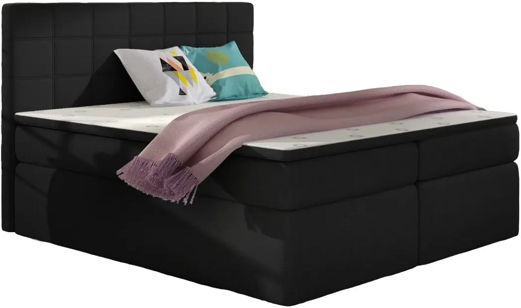 Pat Eltap Alice Sawana 14 cu mecanism de ridicare 140x200 (Black)