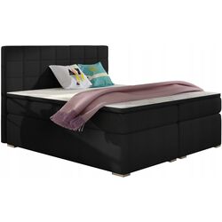 Pat Eltap Alice Sawana 14 cu mecanism de ridicare 180x200 (Black)