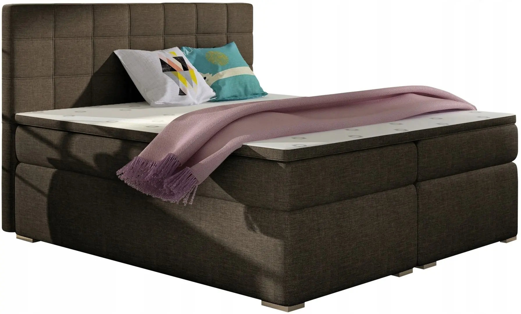 Pat Eltap Alice Sawana 26 cu mecanism de ridicare 180x200 (Brown)