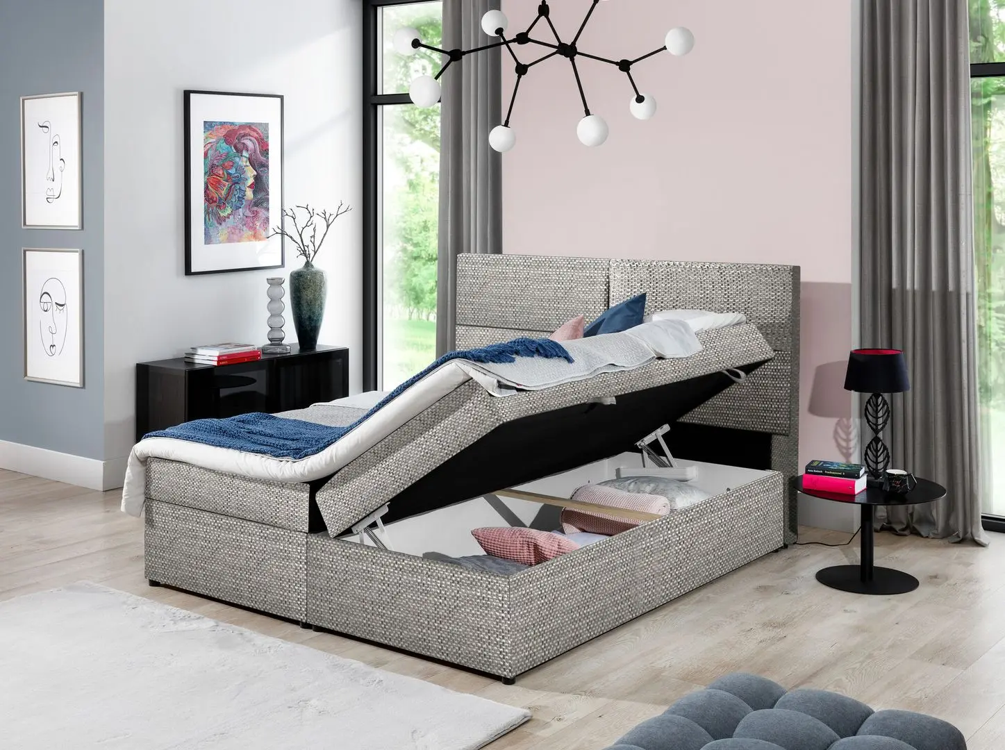 Pat Eltap Amber Berlin 01 cu mecanism de ridicare 185x210 (Gray)