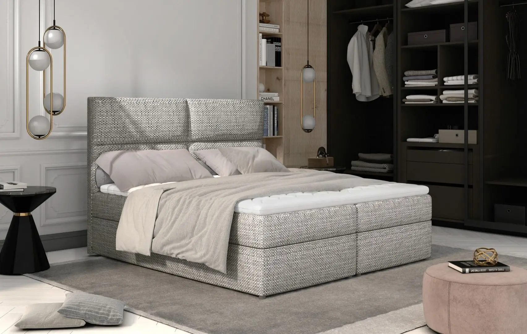 Pat Eltap Amber Berlin 01 cu mecanism de ridicare 185x210 (Gray)