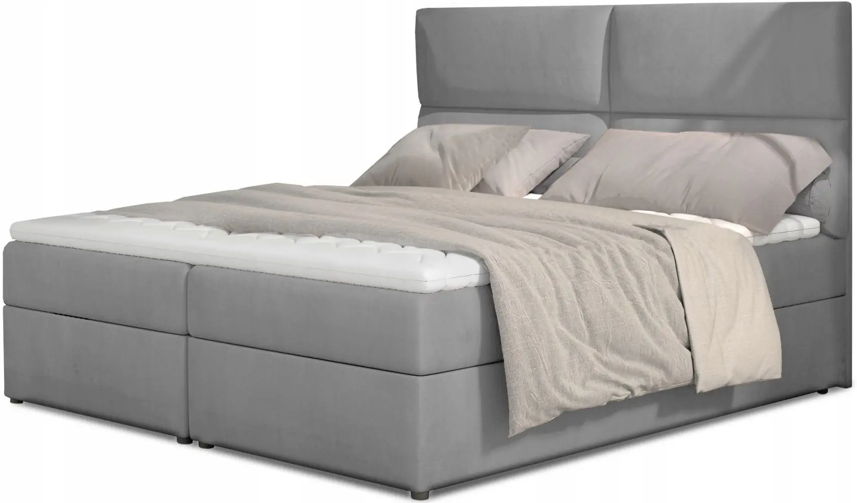 Pat Eltap Amber Monolith 84 cu mecanism de ridicare 180x200 (Light Gray)