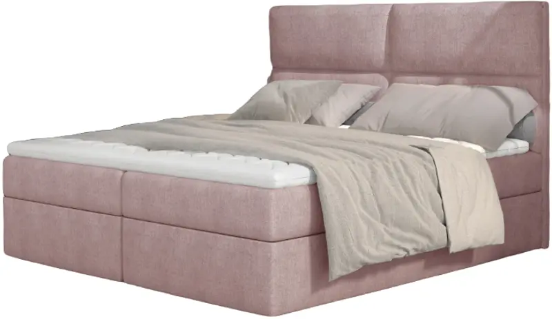 Pat Eltap Amber Omega 91 cu mecanism de ridicare 140x200 (Powdery Pink)