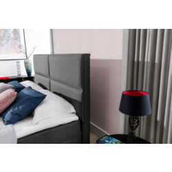 Кровать Eltap Amber Sawana 05 с подъемным механизмом 180x200 (Dark Gray) Thumb