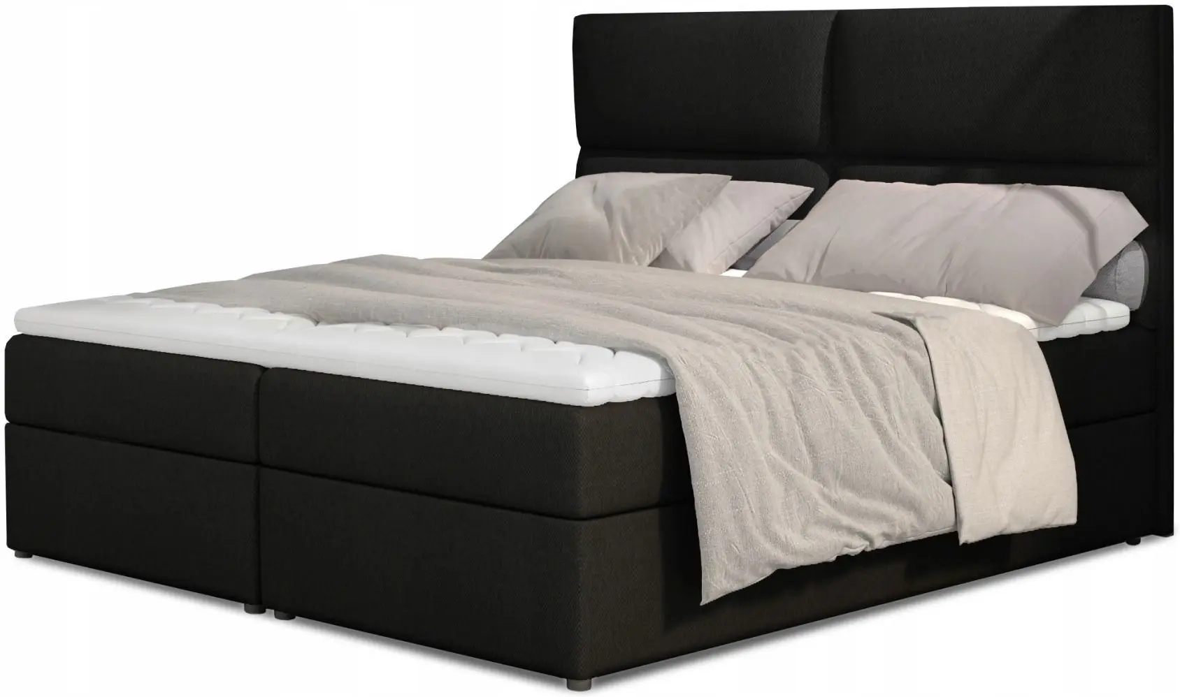 Pat Eltap Amber Sawana 14 cu mecanism de ridicare 160x200 (Black)