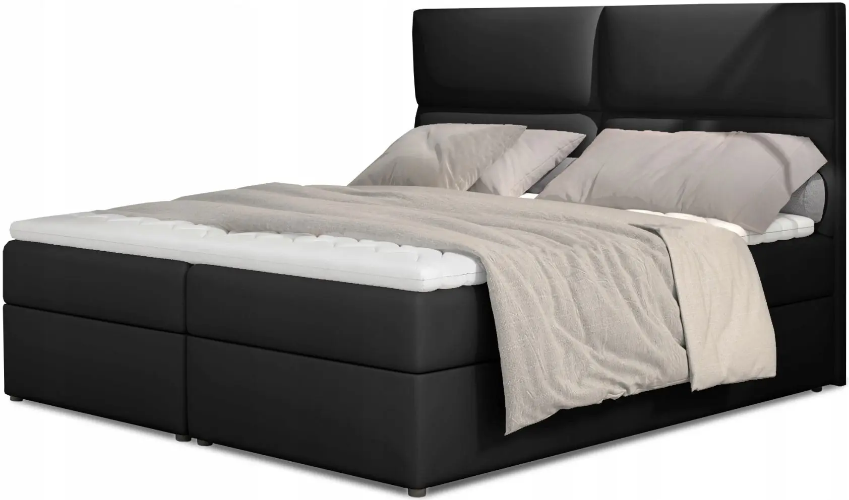 Pat Eltap Amber Soft 11 cu mecanism de ridicare 140x200 (Black)