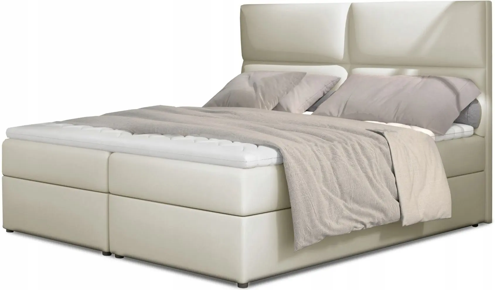 Pat Eltap Amber Soft 33 cu mecanism de ridicare 180x200 (Cream)